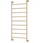 Lillian Heated Towel Rail, 600 x 1208mm, Urban Brass 9 Bars
